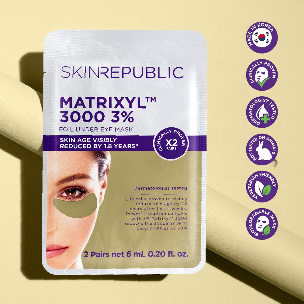 Matrixyl™ 3000 3% Foil Under Eye Mask (2 Pairs)