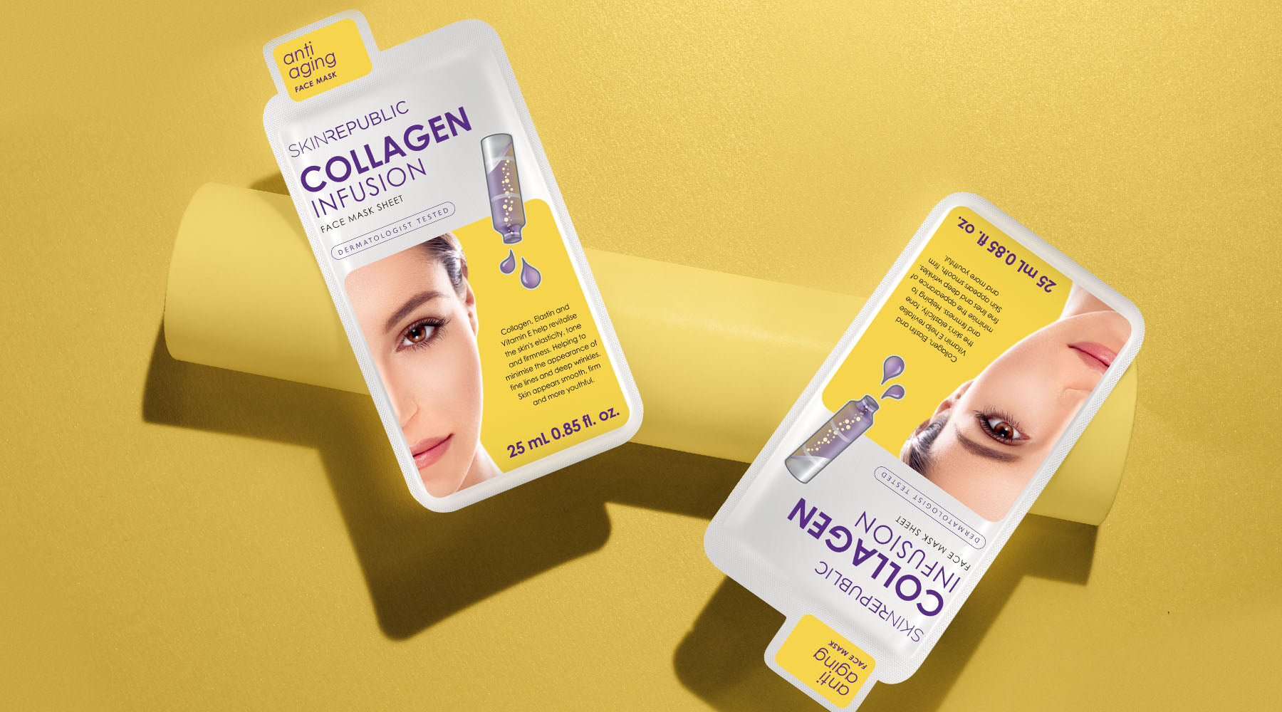 Skin Republic Collagen Infusion Face Mask: 4-week challenge