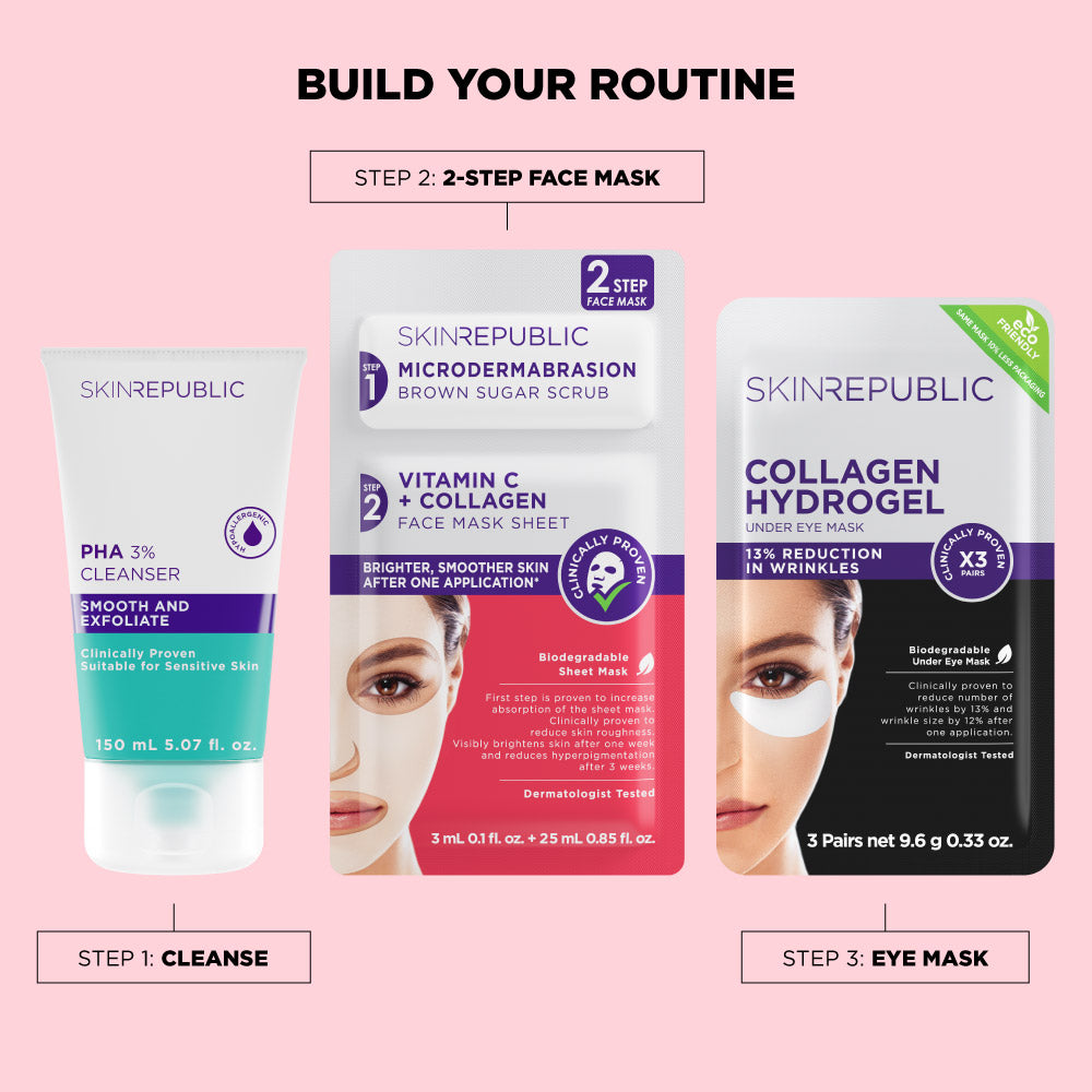 2 Step Brightening Vitamin C Face Mask