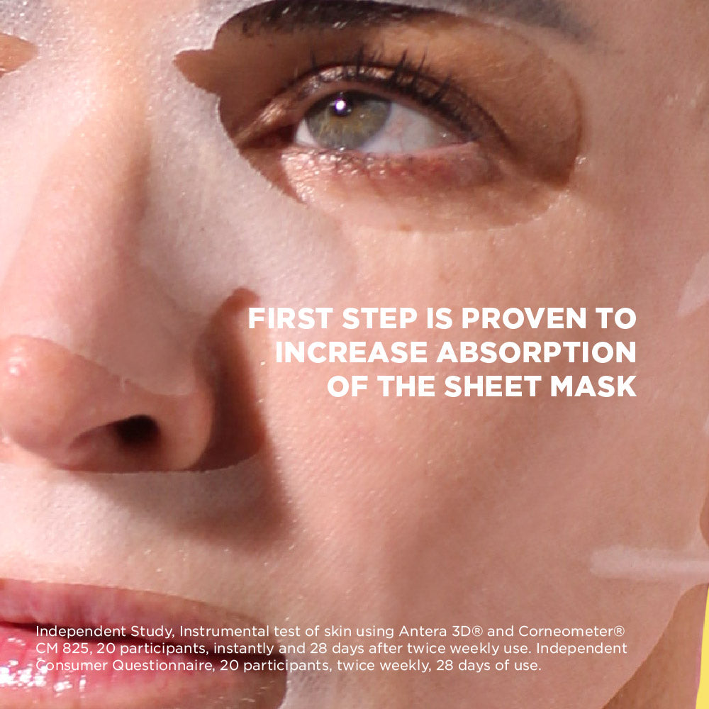 2 Step Hyaluronic Acid + Collagen Face Mask