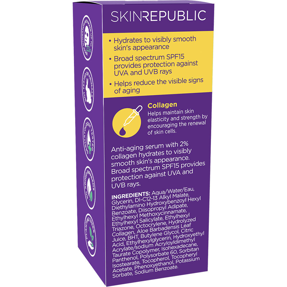 Collagen 2 + SPF15 Serum Skin Republic South Africa Skin