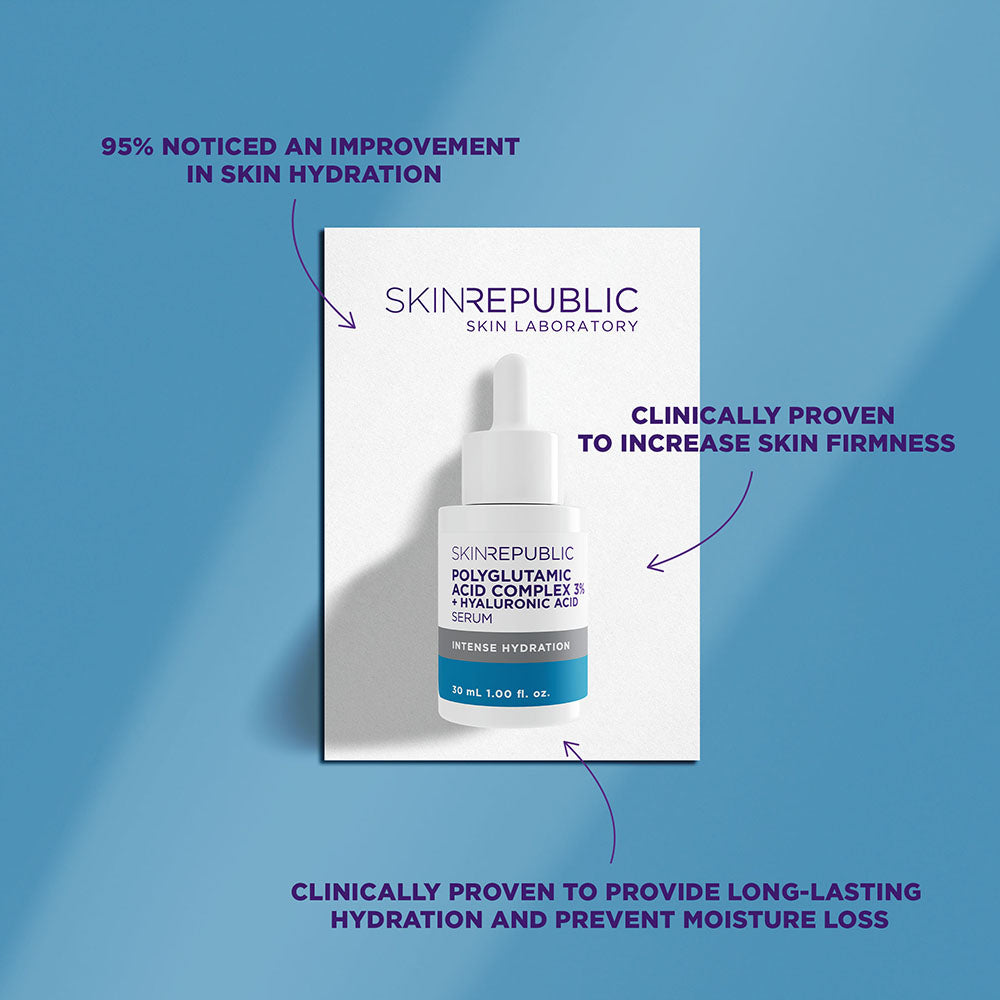 Polyglutamic Acid 3% Complex + Hyaluronic Acid Serum