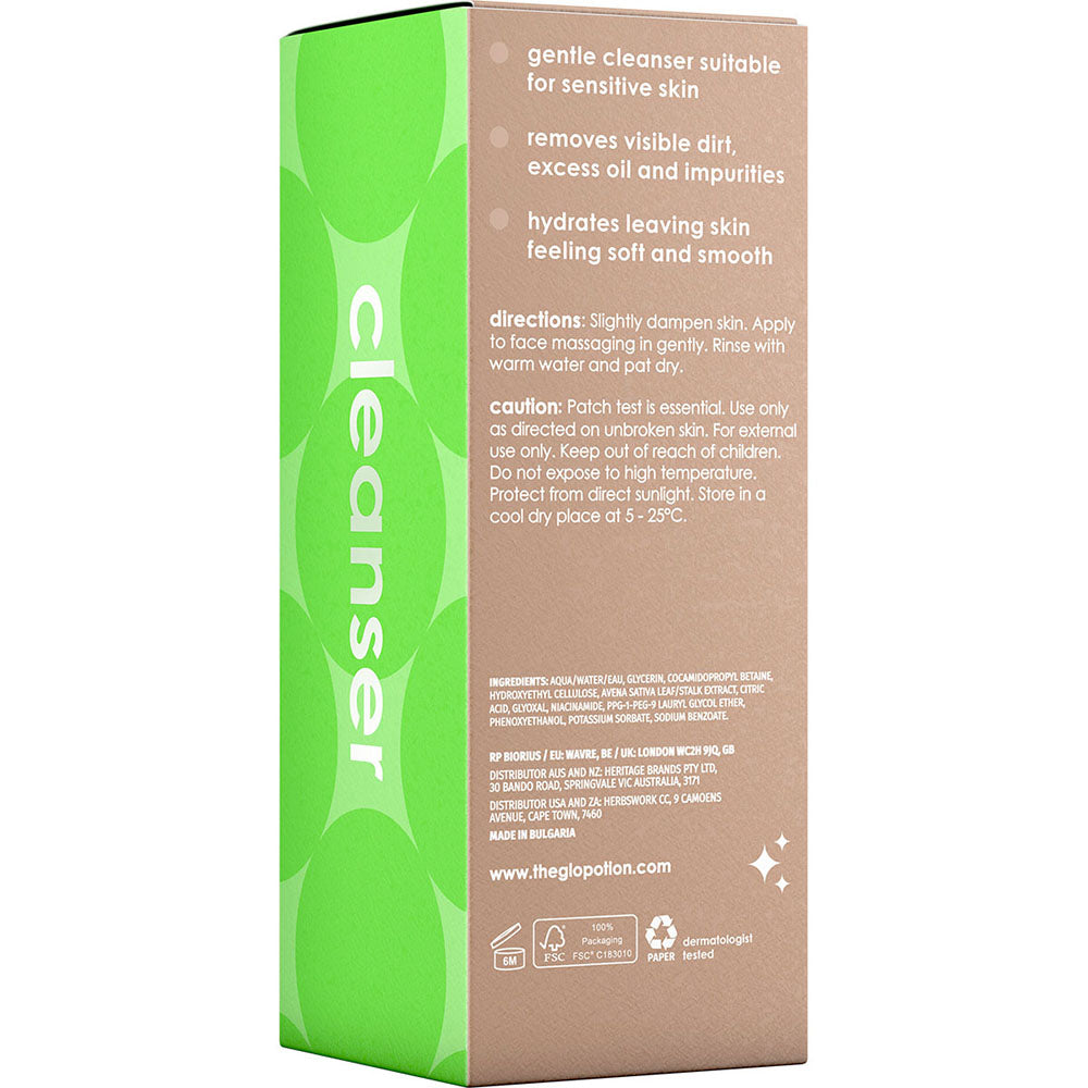 GloPotion oat cleansing gel