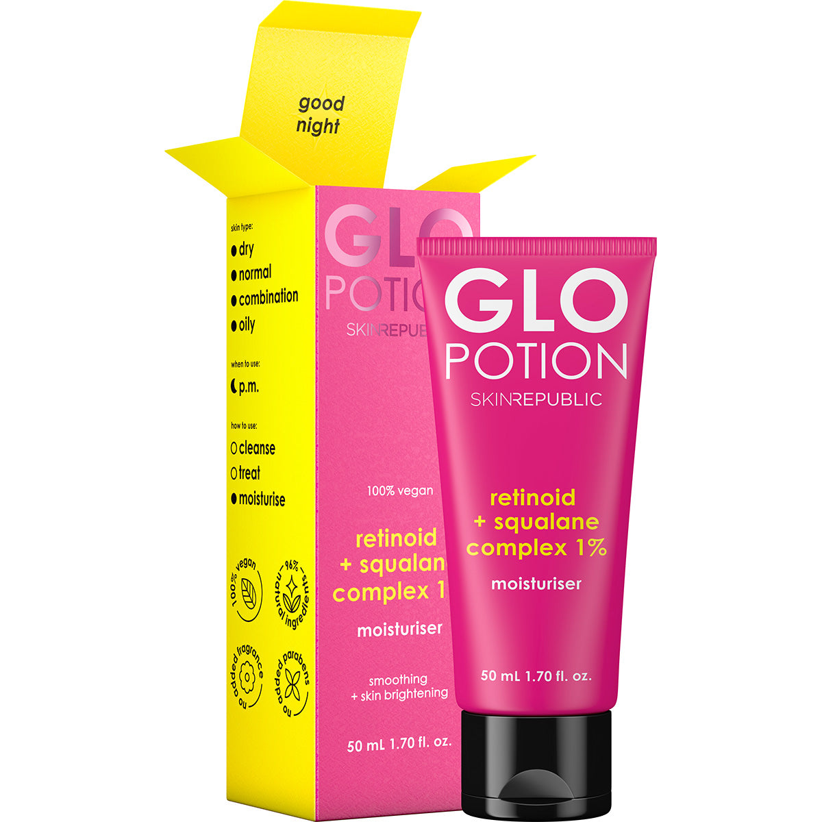 GloPotion retinoid + squalane complex 1% moisturiser