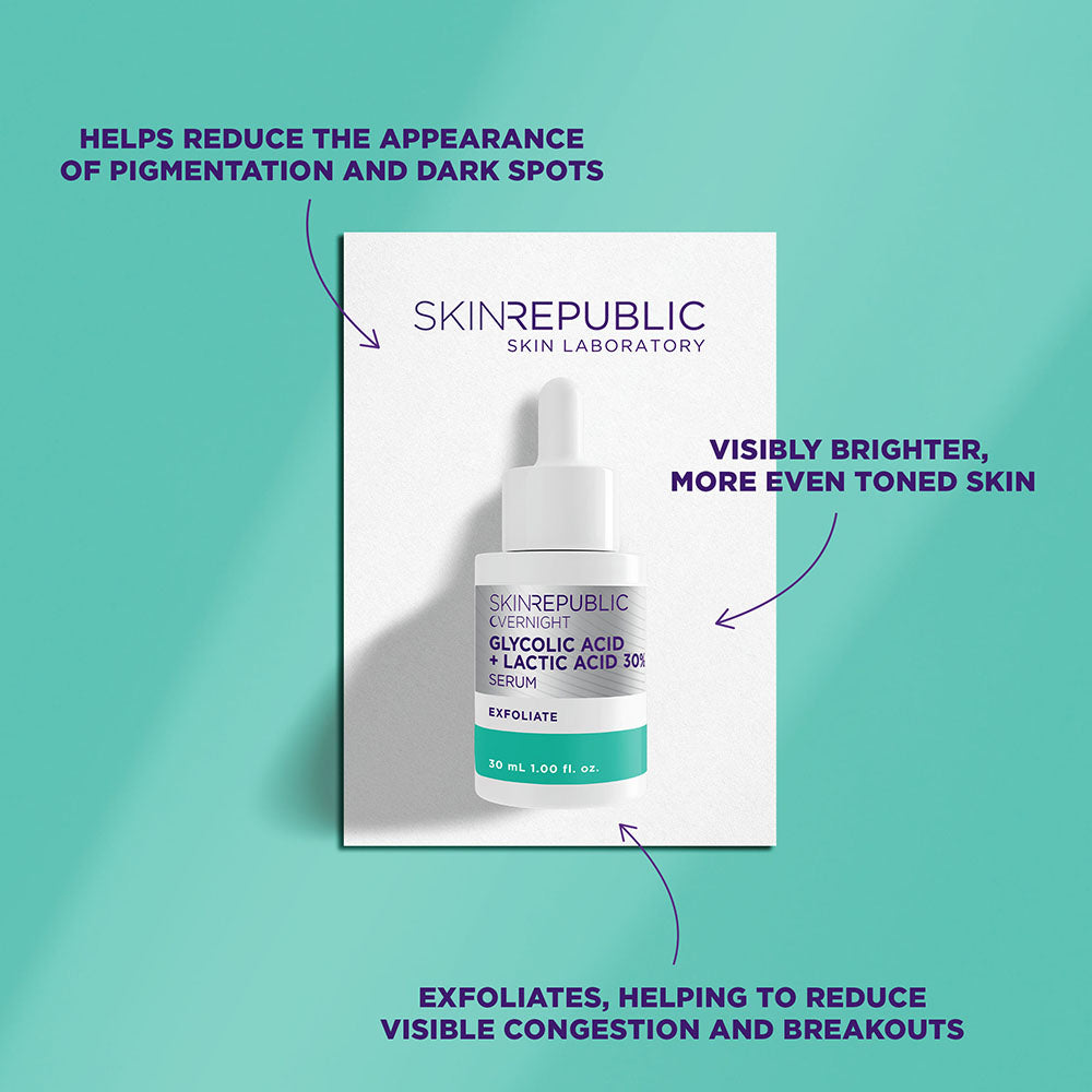 Glycolic Acid + Lactic Acid 30% Serum