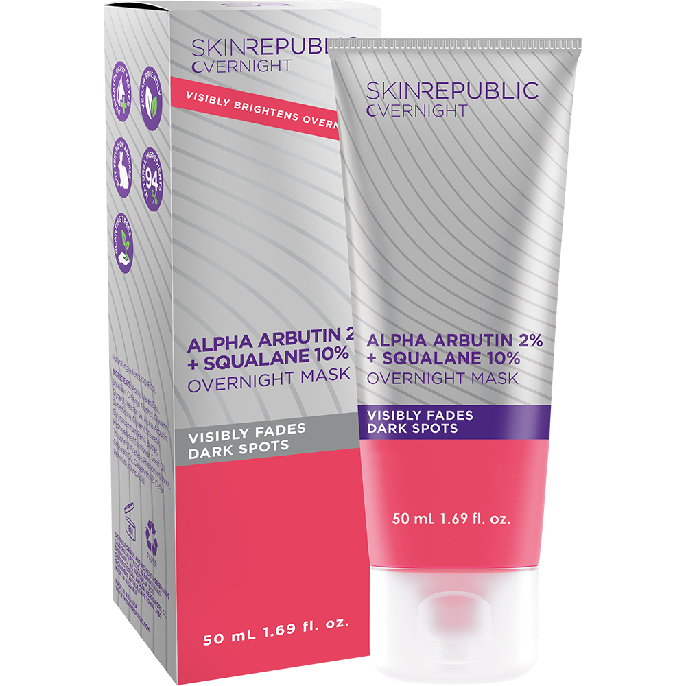 Alpha Arbutin 2% + Squalane 10% Overnight Mask