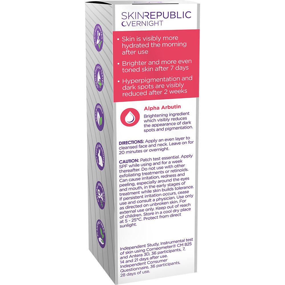 Alpha Arbutin 2% + Squalane 10% Overnight Mask