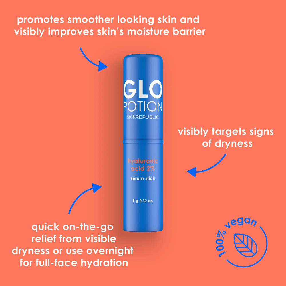 GloPotion hyaluronic acid 2% serum stick