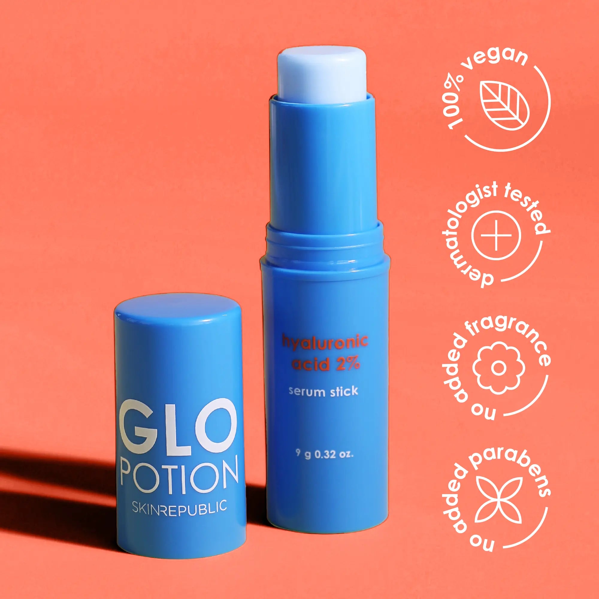 GloPotion hyaluronic acid 2% serum stick