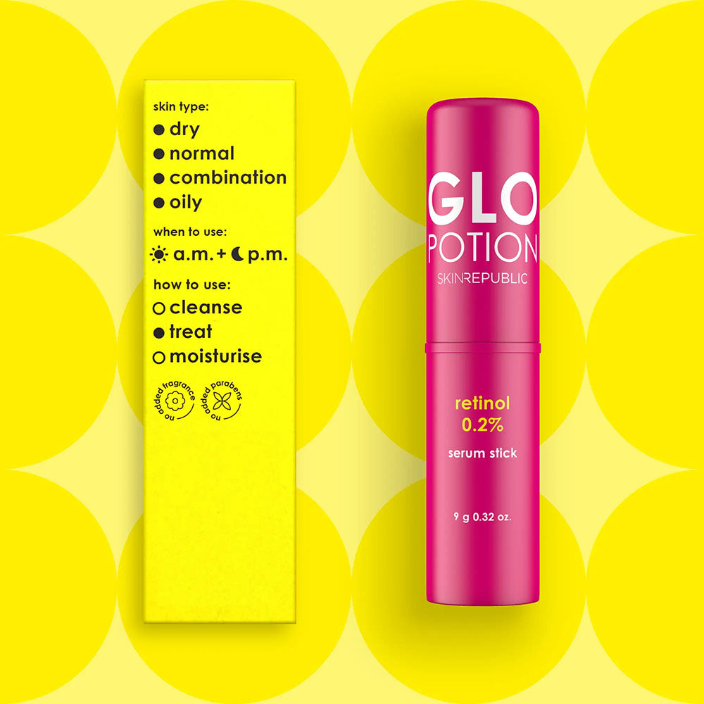 GloPotion retinol 0.2% serum stick