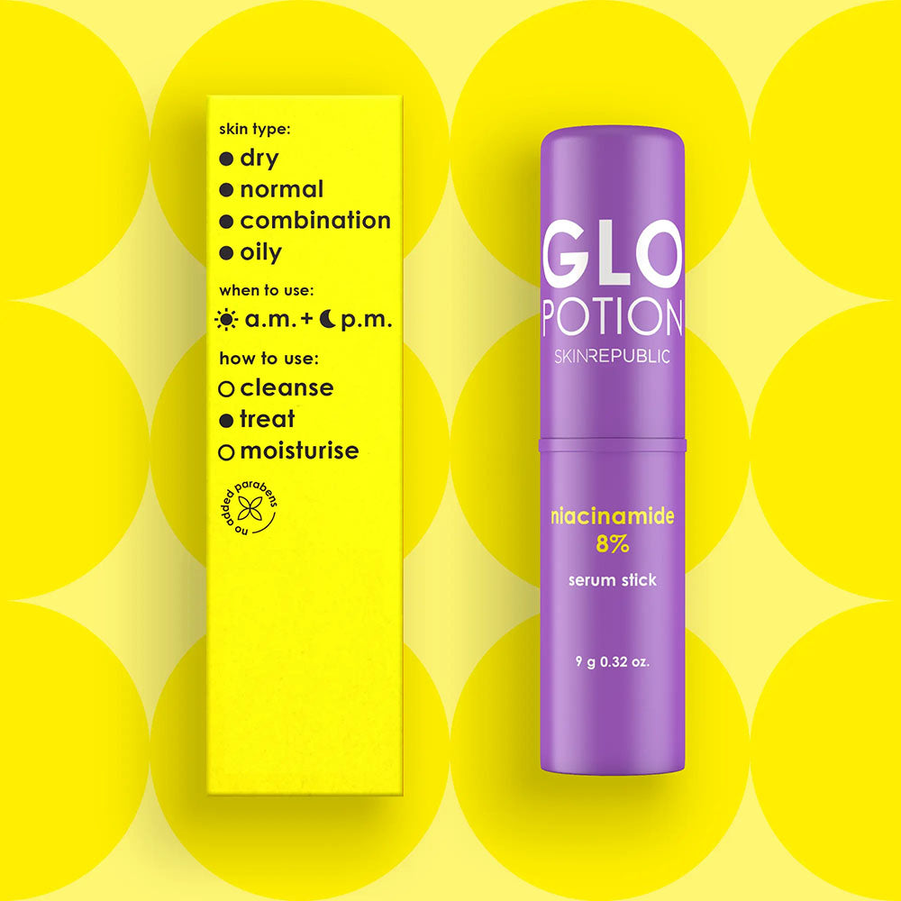 GloPotion niacinamide 8% serum stick