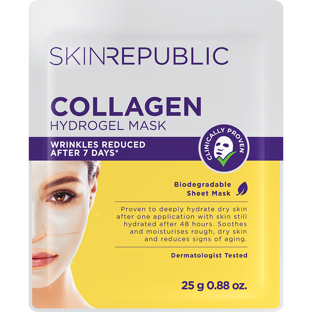 Collagen Hydrogel Face Mask | Plump + Firm | Skin Republic SA