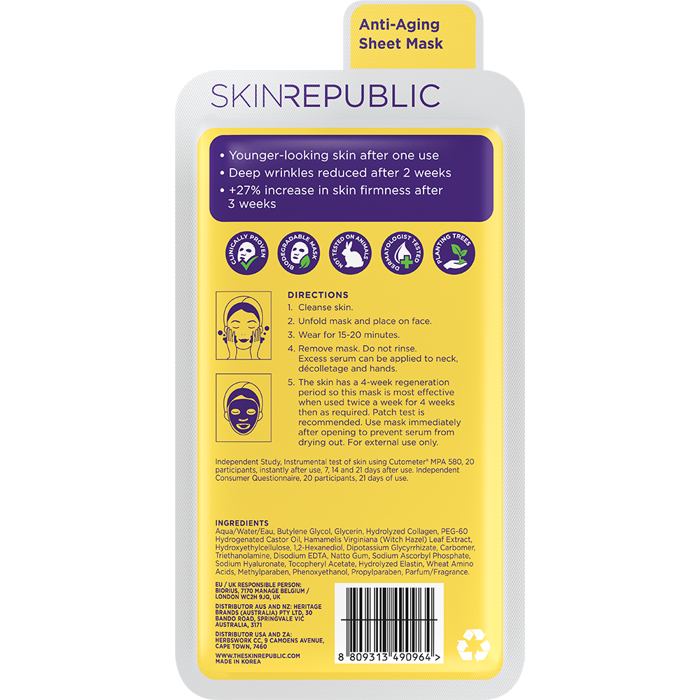 Collagen Infusion Face Mask Sheet