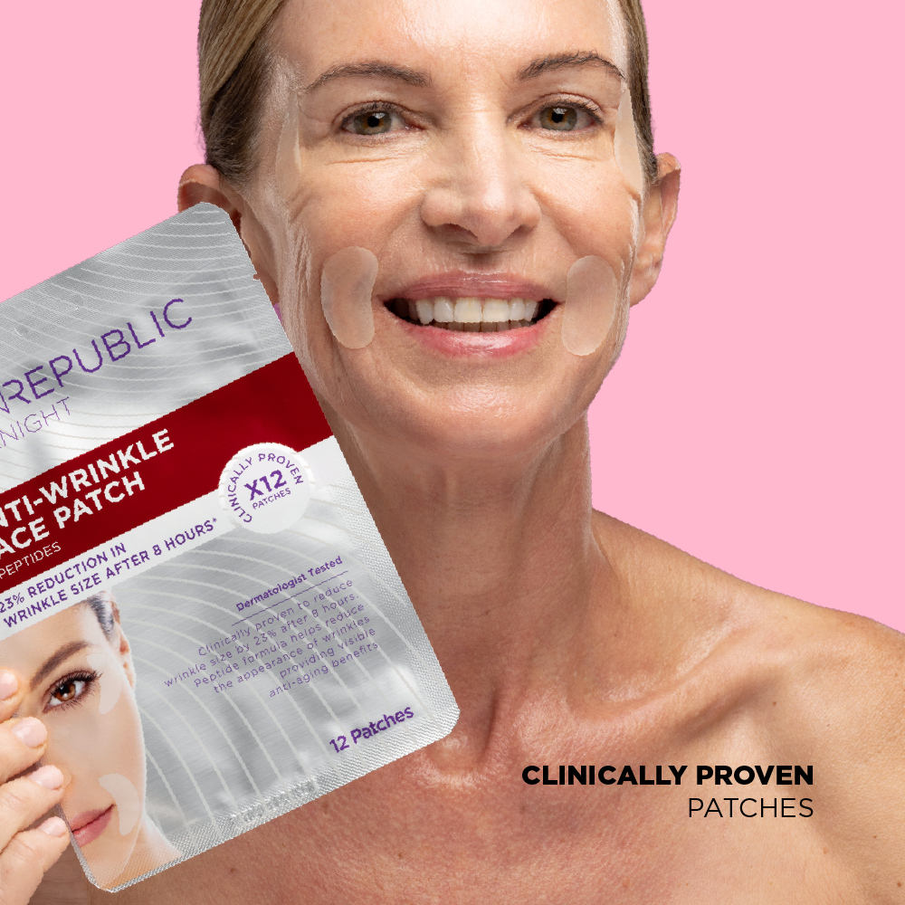 Anti-Wrinkle Face Patch + Peptides (12 Patches)