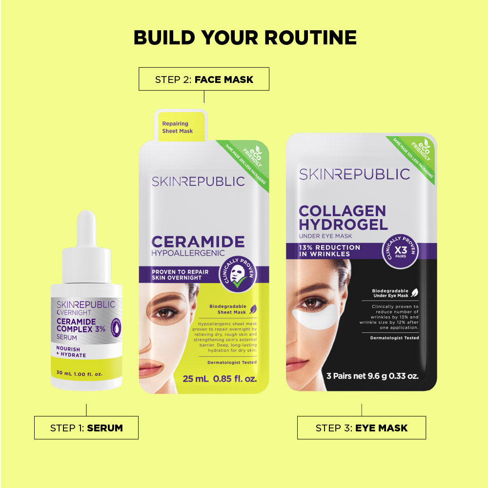 Ceramide Hypoallergenic Face Mask Sheet