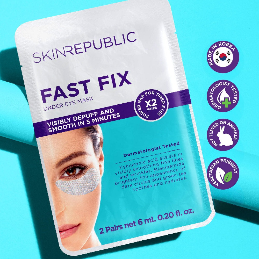 Fast Fix 5 Minute Under Eye Mask (2 Pairs)