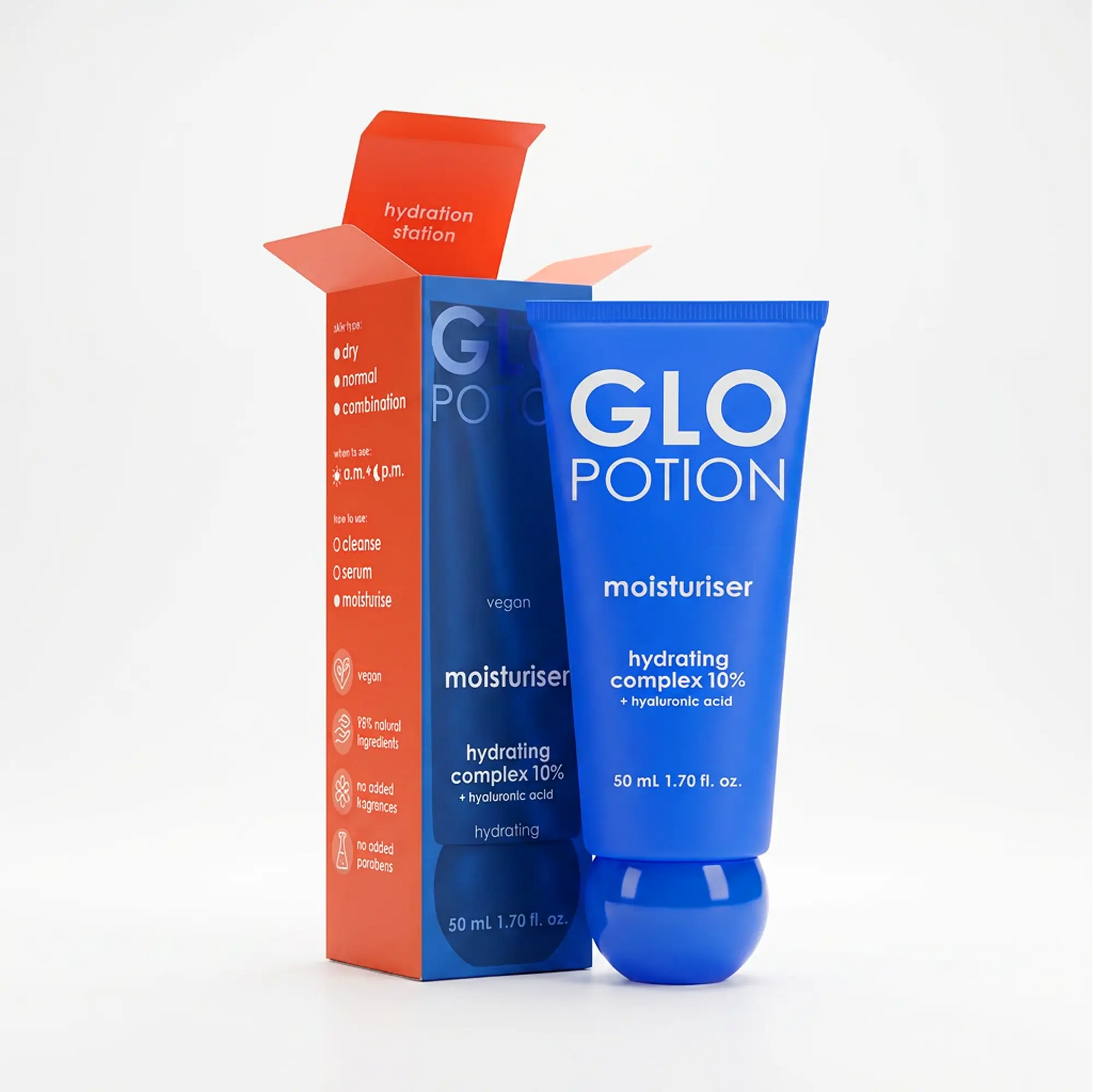 GloPotion hydrating complex 10% + hyaluronic acid moisturiser