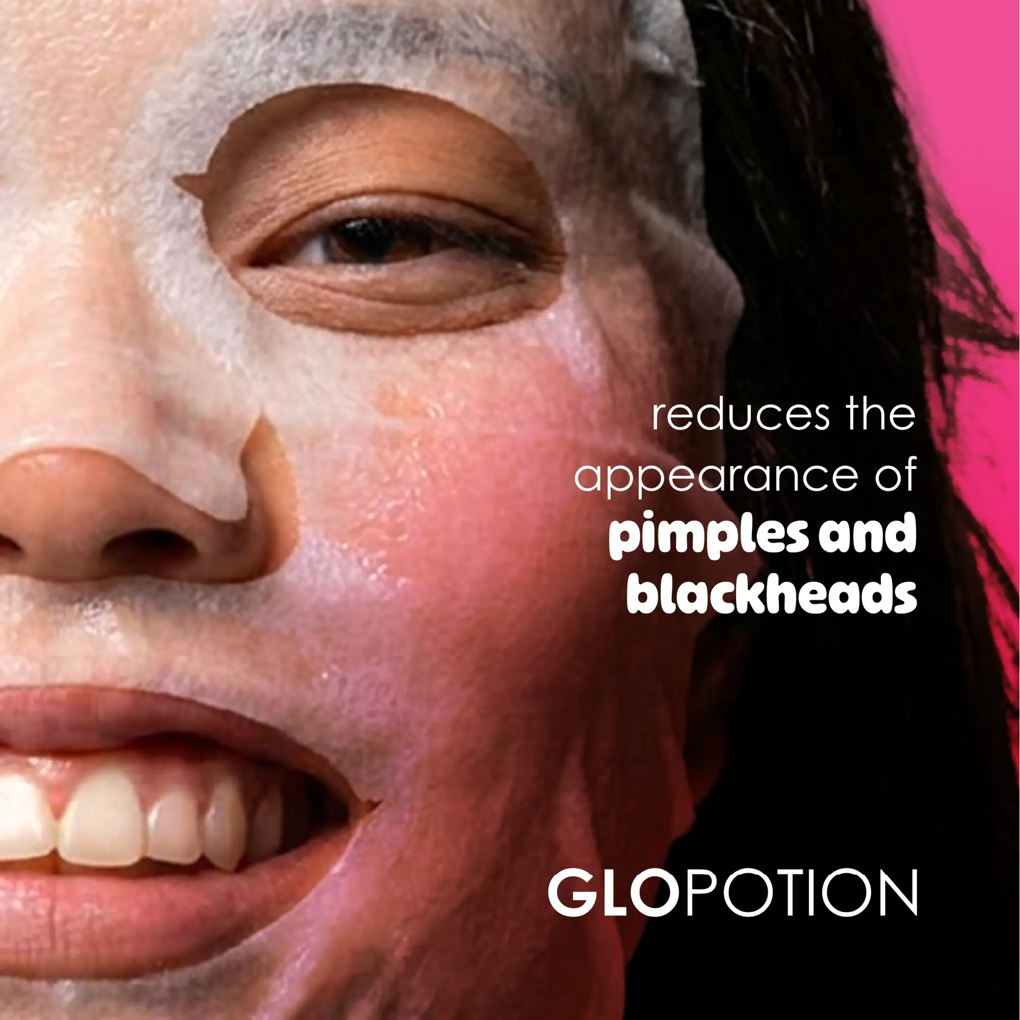 GloPotion Salicylic Acid Bamboo Sheet Mask | Clear Skin | SA