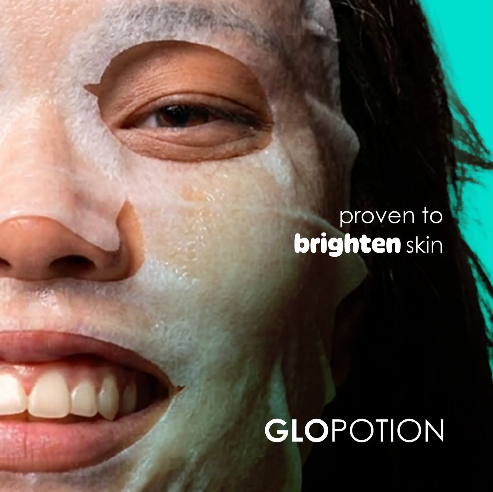 GloPotion vitamin C bamboo sheet mask