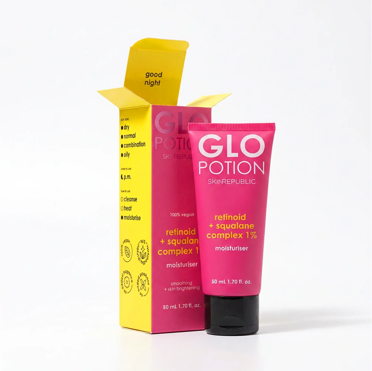 GloPotion retinoid + squalane complex 1% moisturiser