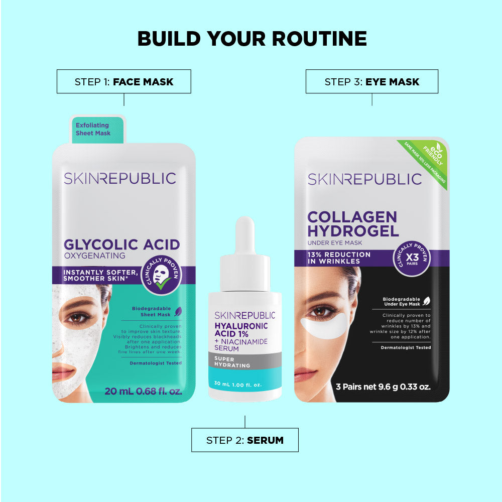 Glycolic Acid Oxygenating Face Mask Sheet