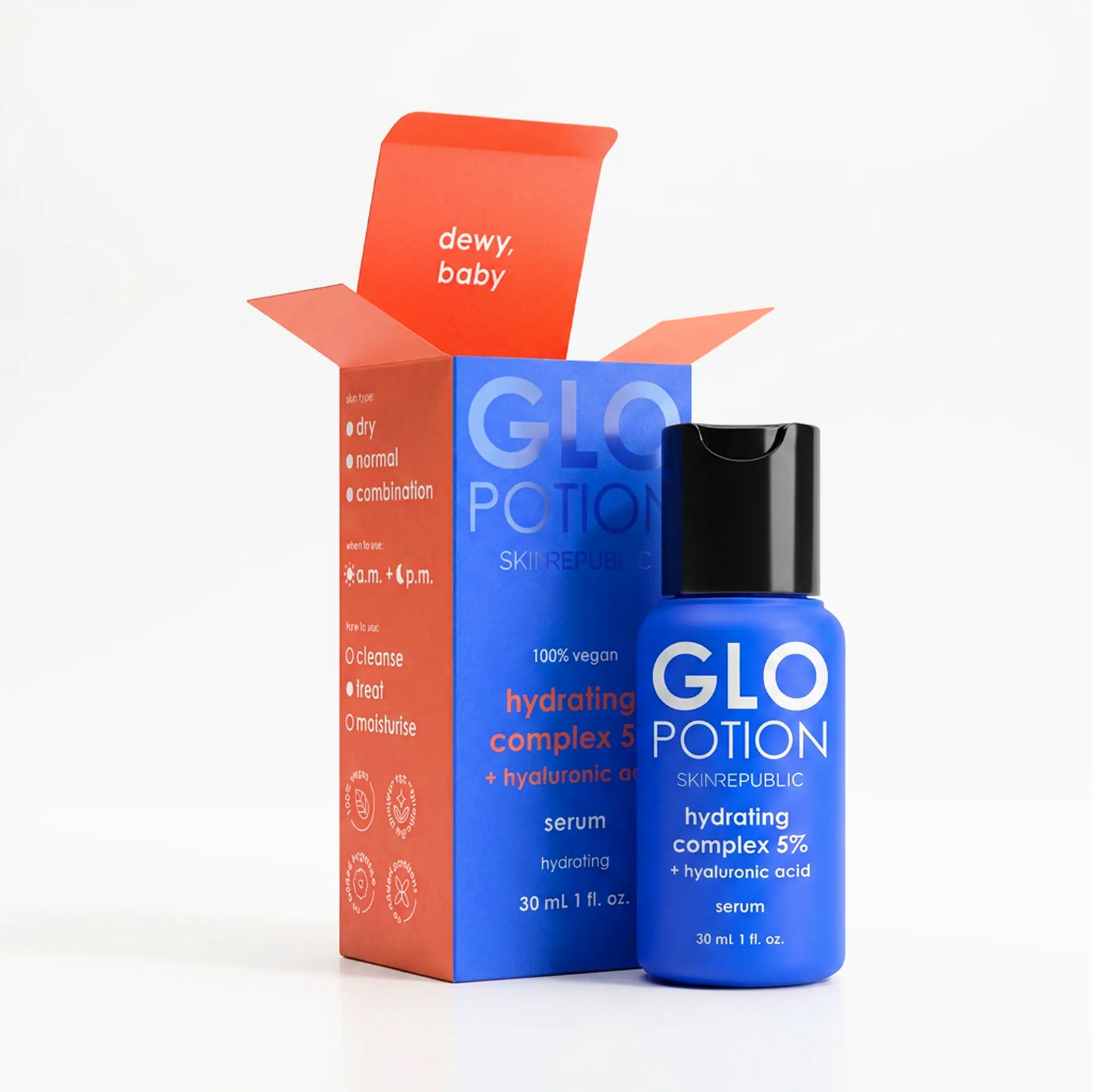 GloPotion hydrating complex 5% + hyaluronic acid serum
