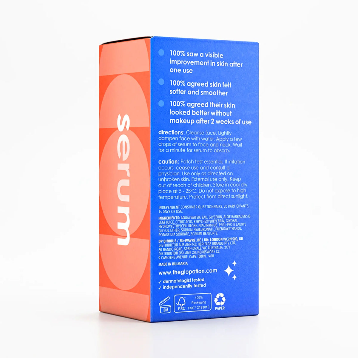 GloPotion hydrating complex 5% + hyaluronic acid serum