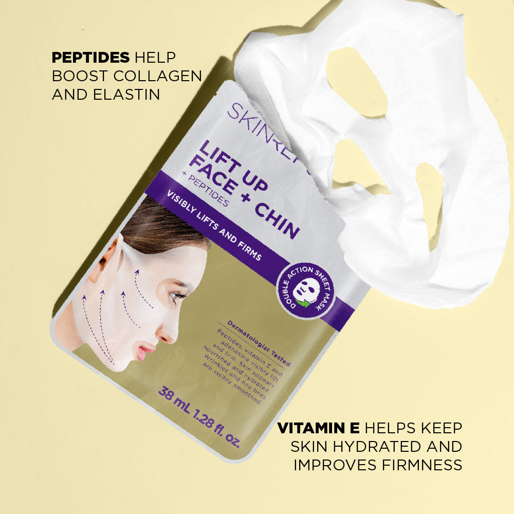 Lift Up Face + Chin Mask + Peptides - Skin Republic South Africa