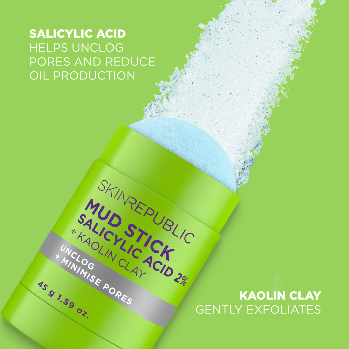 Mud Stick Salicylic Acid 2% + Kaolin Clay
