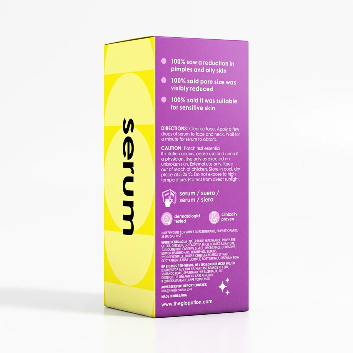 GloPotion niacinamide 10% + rice water serum