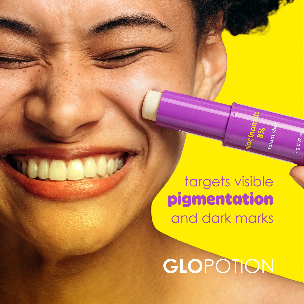 GloPotion niacinamide 8% serum stick