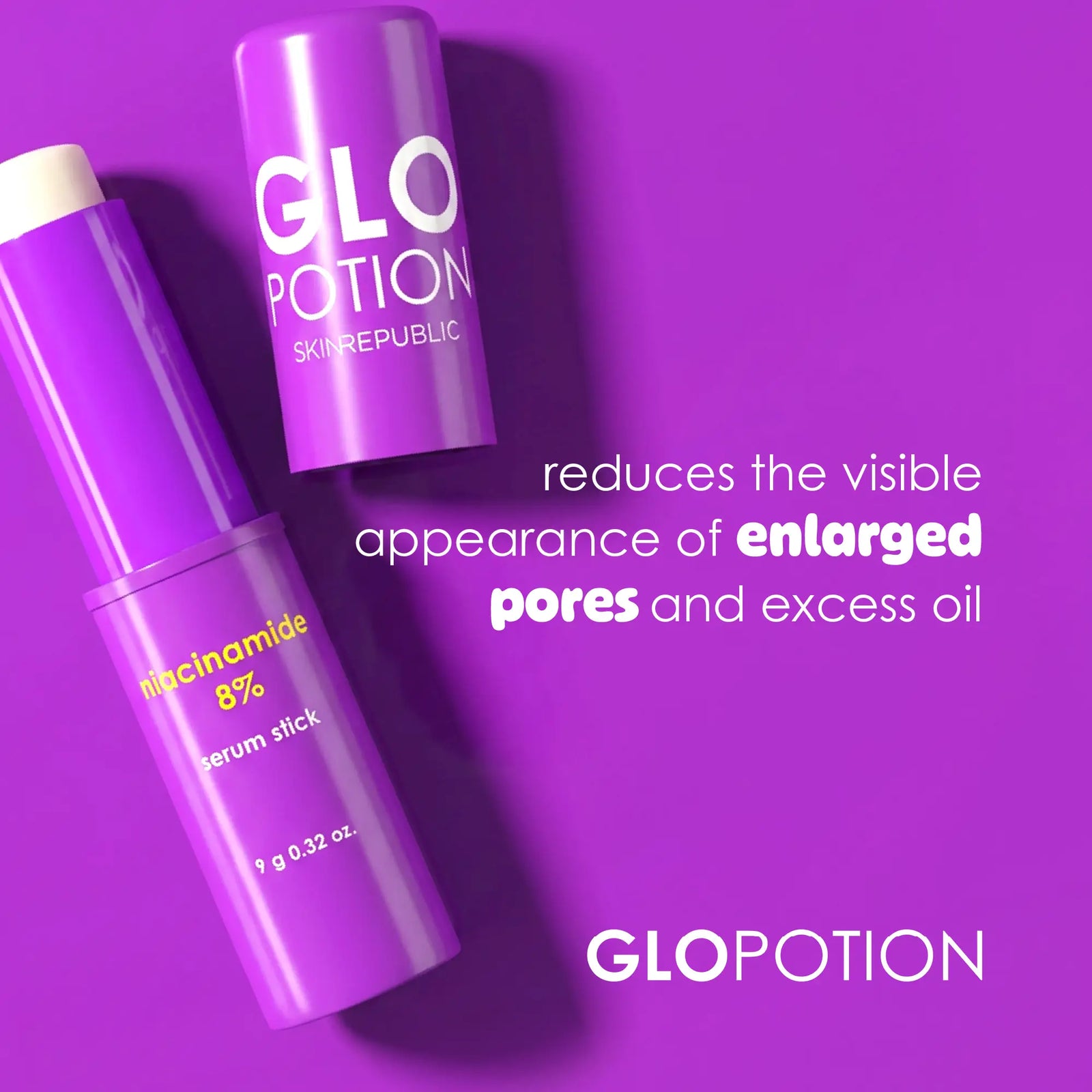 GloPotion niacinamide 8% serum stick