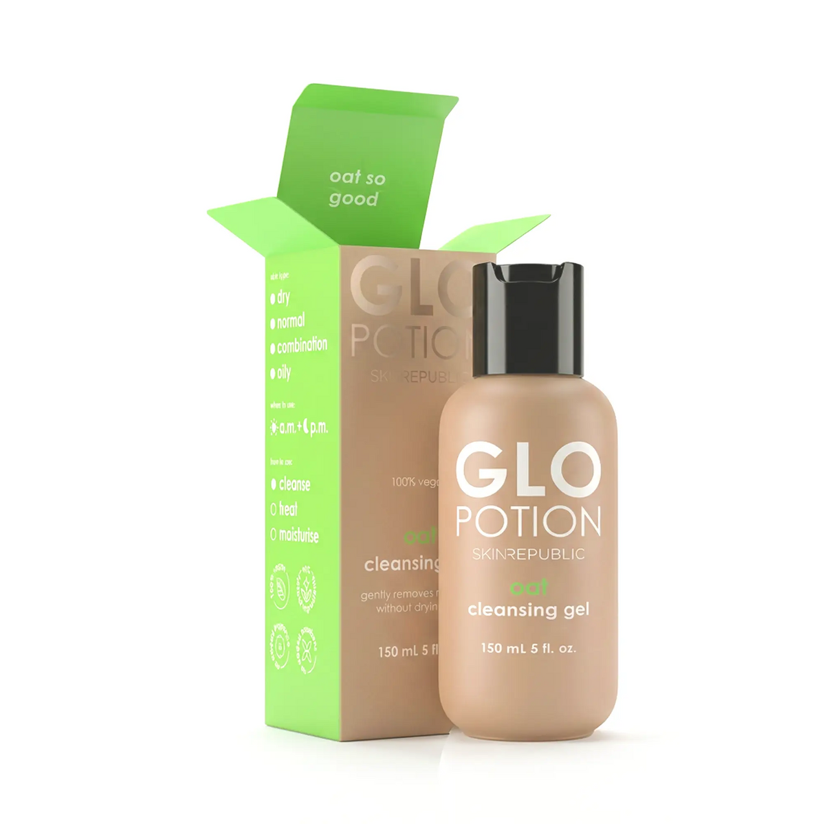 GloPotion oat cleansing gel