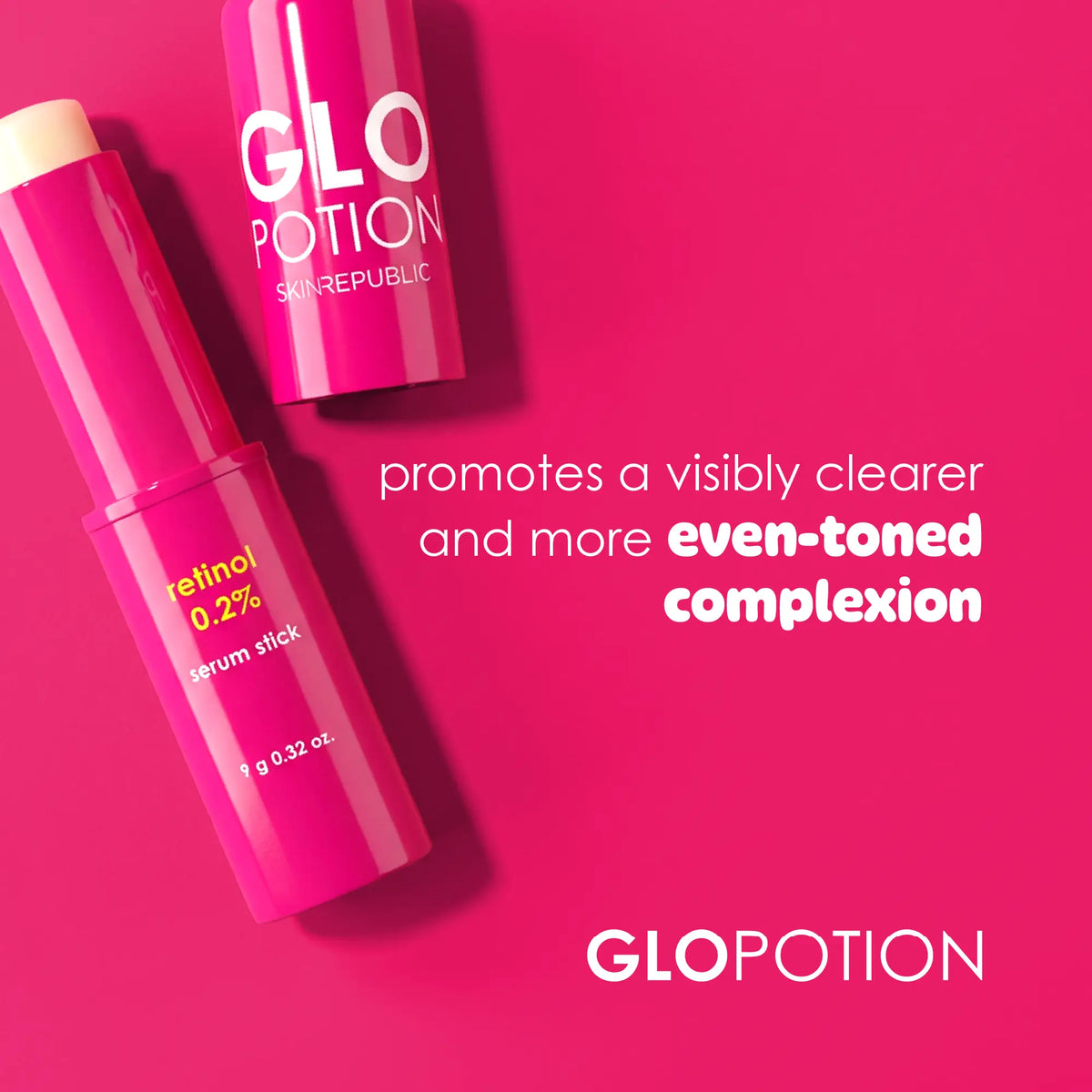 GloPotion retinol 0.2% serum stick