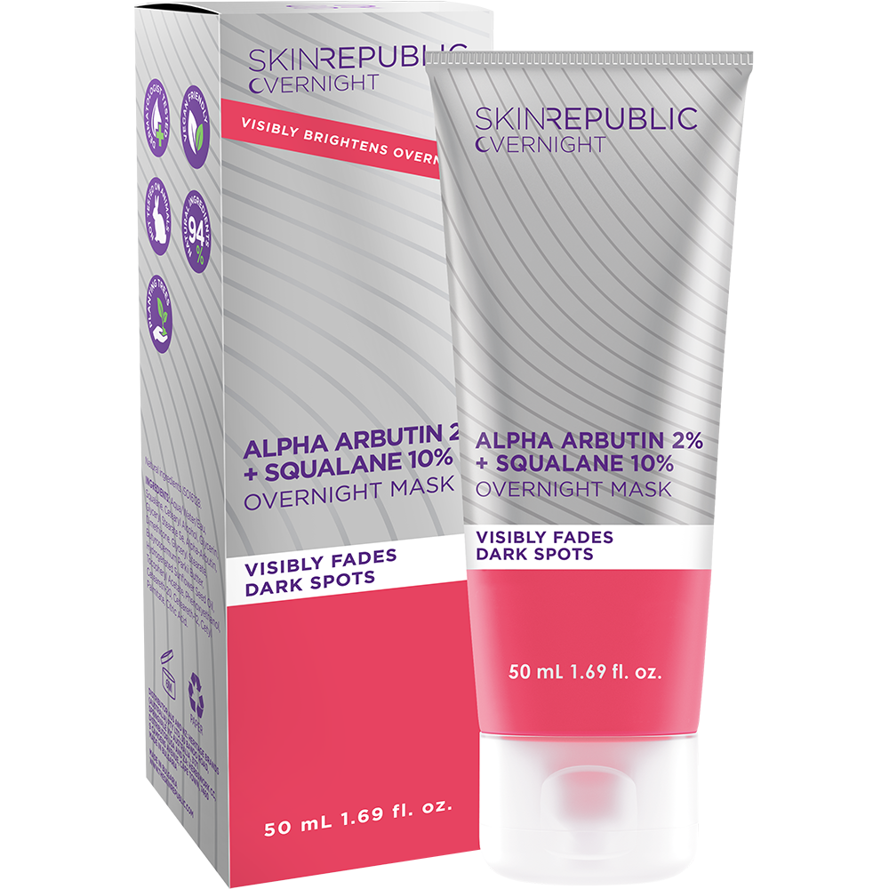 Alpha Arbutin 2% + Squalane 10% Overnight Mask