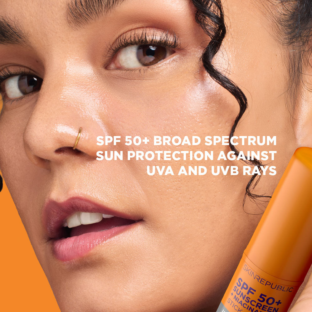 SPF 50+ Sunscreen + Niacinamide 5% Stick