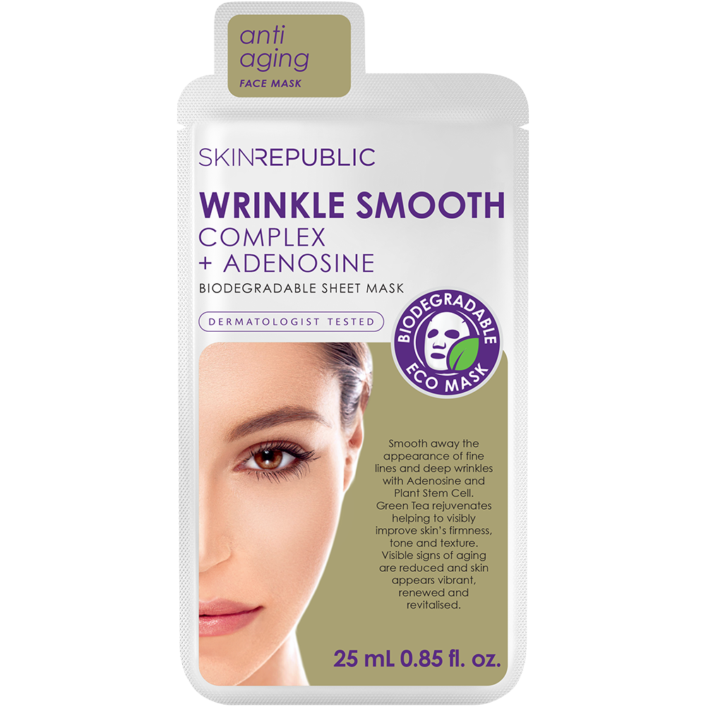 Wrinkle Smooth Complex + Adenosine Face Mask