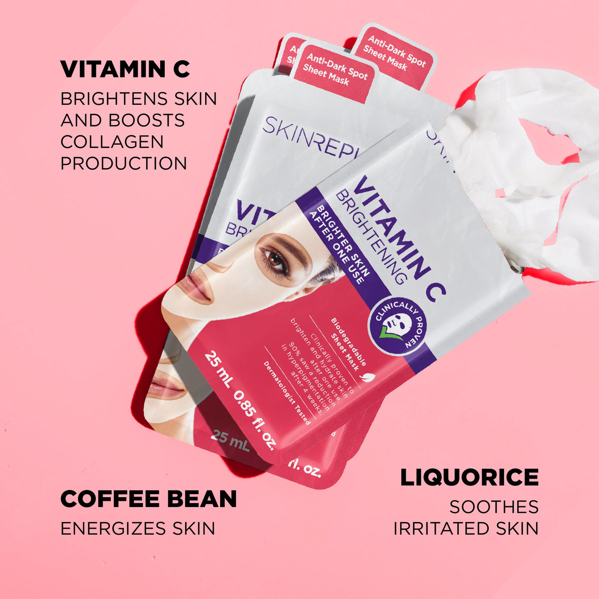 Vitamin C Brightening Face Mask Sheet