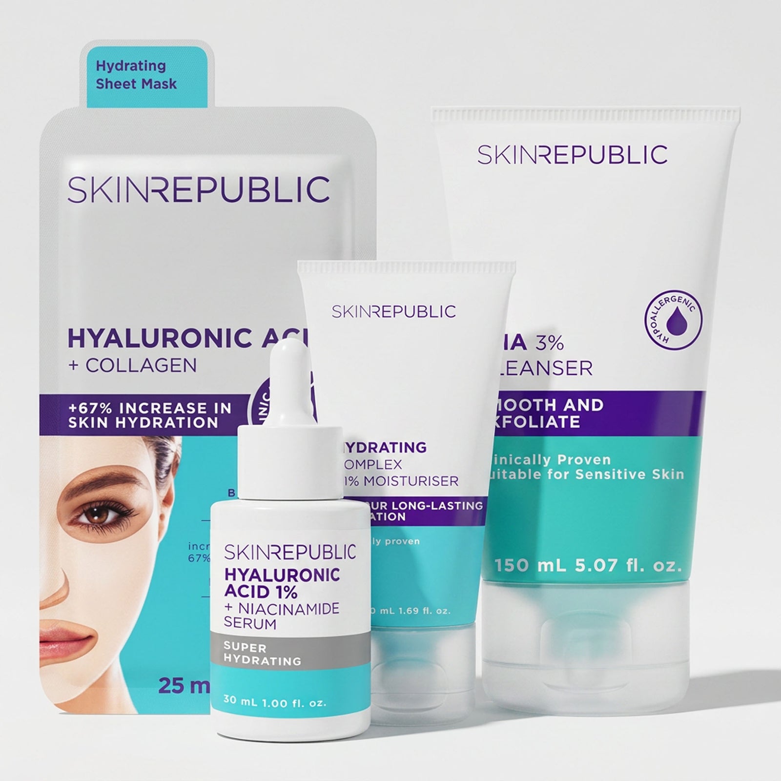 4 Step Routine for Dry Skin