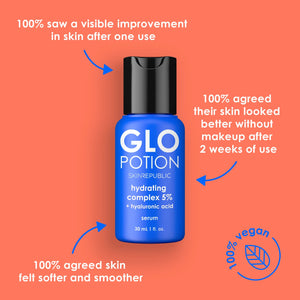 GloPotion hydrating complex 5% + hyaluronic acid serum