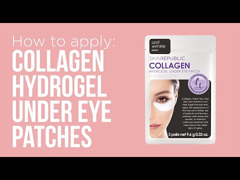 Collagen Hydrogel Under Eye Mask (3 Pairs)